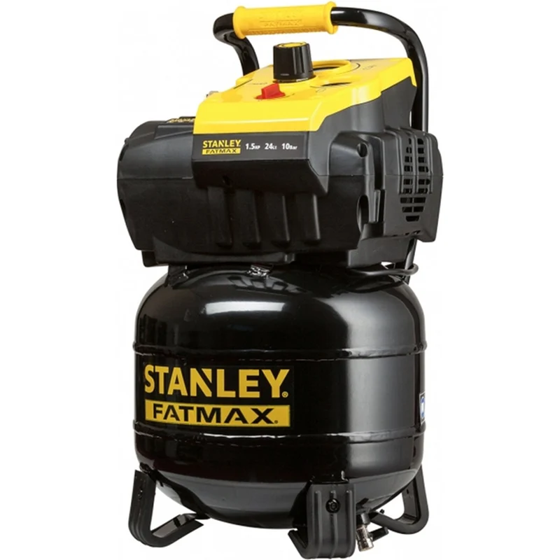 Compressore d'Aria Stanley Fatmax Verticale oil free 24 Litri Portatile 1,5 HP