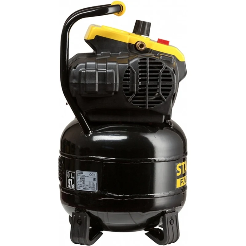 Compressore d'Aria Stanley Fatmax Verticale oil free 24 Litri Portatile 1,5 HP