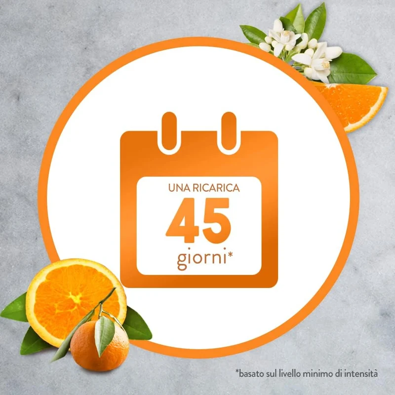 Airwick Armonia Istantanea 1 Diffusore di Oli Essenziali + 1 Ricarica Arancia