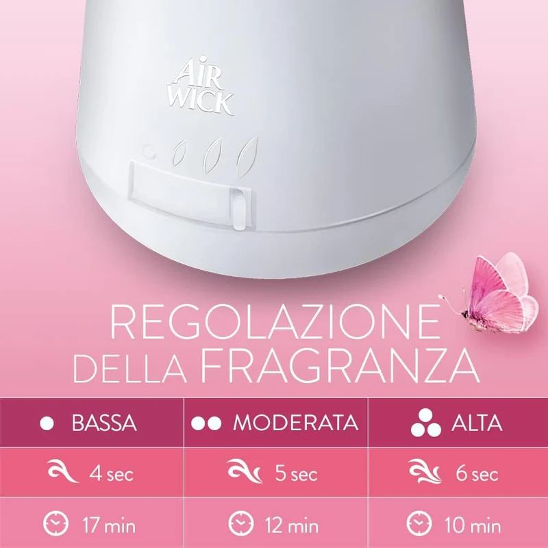 Airwick Armonia Istantanea 1 Diffusore di Oli Essenziali + 1 Ricarica Peonia