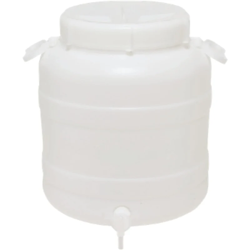 Fusto Tanica 30 Litri Bocca Larga Con Predisposizione Rubinetto Neutro Ecoplast