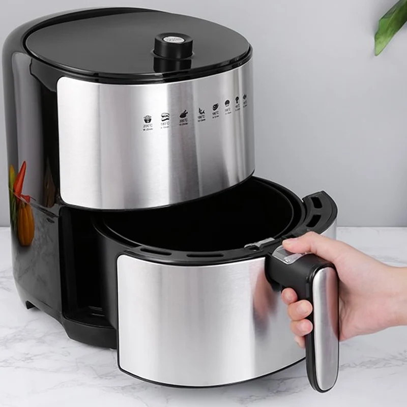 Friggitrice ad Aria Calda Golden Airfryer 3,2 LT AF 68 A Timer 60 Minuti 1500 W