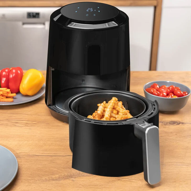 Friggitrice ad Aria Calda Golden Airfryer 3,2 LT AF 02 D con Display Led 1500 W