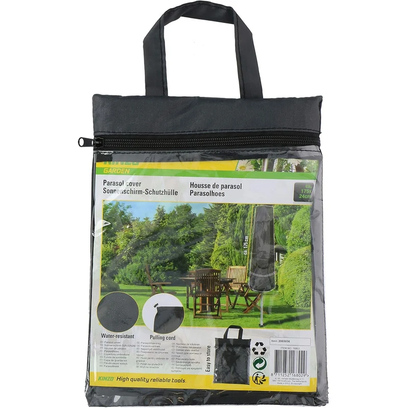 Rivestimento per Ombrellone Impermeabile Custodia Protettiva Ombrellone 175x24cm