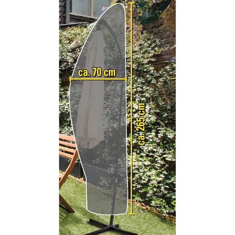 Rivestimento per Ombrellone Impermeabile Custodia Protettiva Ombrellone 265x70cm
