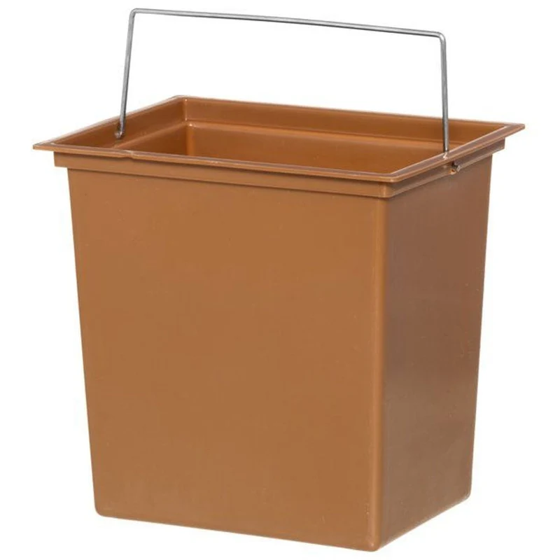 Mini Compostiera Bidone Per Rifiuti Organici Da Cucina In Bambu 4LT Con Filtro