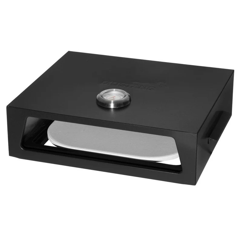 Forno Pizza Alla Brace Fornetto Per Pizza Per Cotture Su Barbecue 44,5x13x36 cm