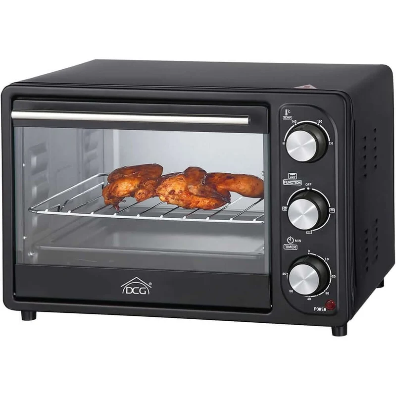Forno Fornetto Elettrico 20Lt 1300 W Luce Interna Timer Termostato Regolabile