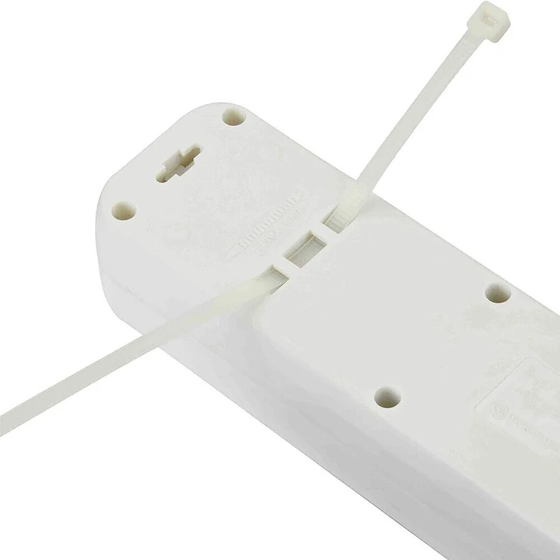Multipresa Ciabatta Scarpetta Eelettrica Scarpetta 4 Prese Schuko 10/16A Bianco