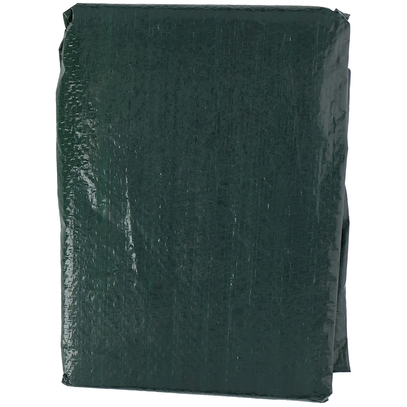 Copertura per Ombrellone da Giardino Resistente in Poliestere Verde 265 x 70 cm