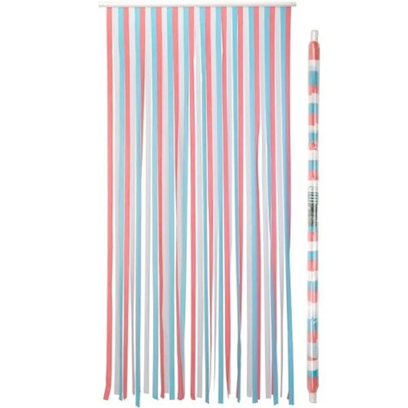 Tenda Anti Insetti per Porte 36 Strisce Balcone Giardino 90 x 210 cm Multicolore