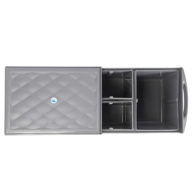 Pattumiera Estraibile Sottolavello Mobile Cucina Differenziata 3 Bidoni 40Lt