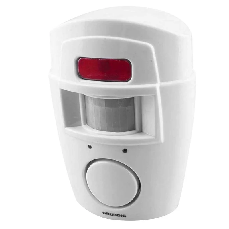 Kit 2 Sensore Movimento PIR Volumetrico Wireles Allarme Casa Telecomando Grundig