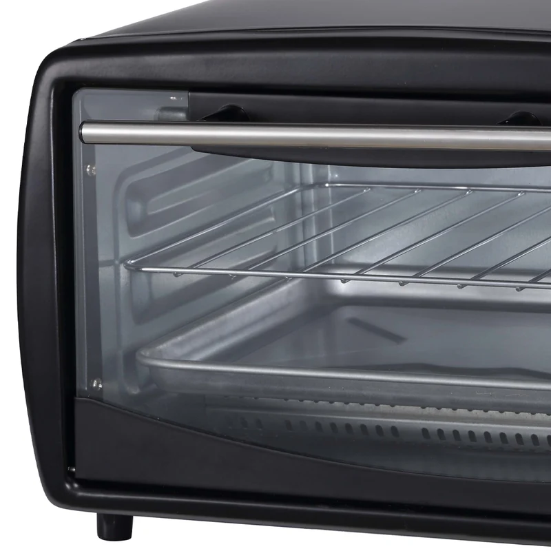 Forno Fornetto Elettrico Nero Capacità 12 Litri Potenza 650 Watt Funzione Timer