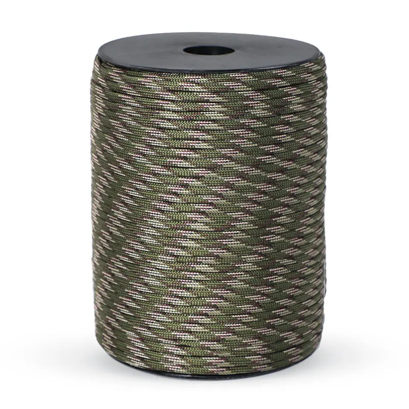 550 Paracord Touw 100m – 9-Kern Outdoor Touw met Slijtvast en Flexibel Ontwerp