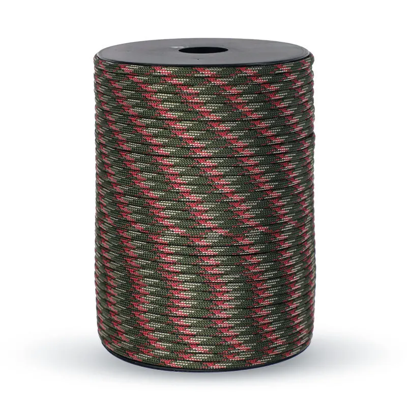 550 Paracord Touw 100m – 9-Kern Outdoor Touw met Slijtvast en Flexibel Ontwerp