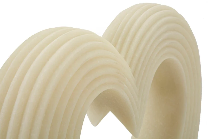 Decorazione Lovvy Quarzy 30x7x26 cm in Resina Bianco