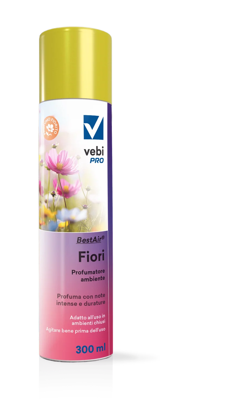Deodorante spray per ambienti Vebi BestAir Fiori 300 ml