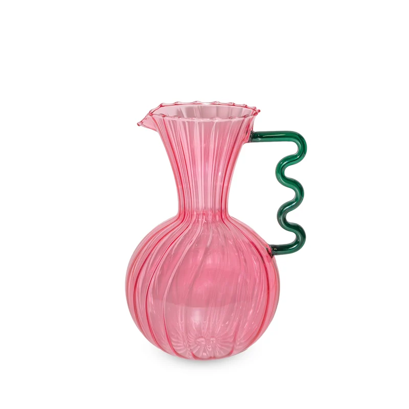 Caraffa in vetro 1,5L Rosa