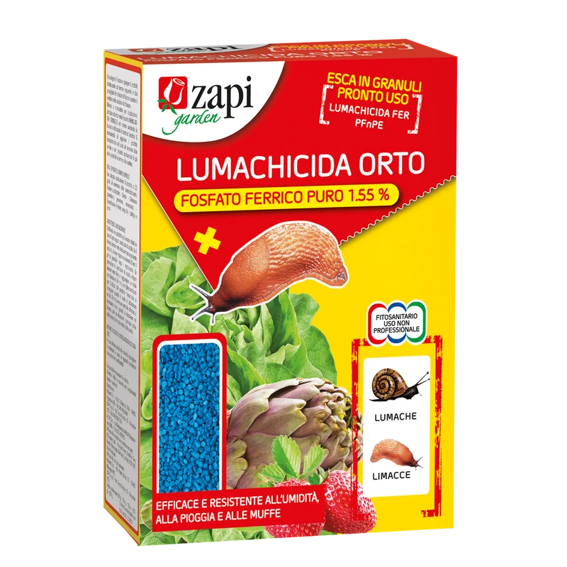 Esca lumachicida in granuli per orto Zapi Lumachicida Orto Blu 500 g