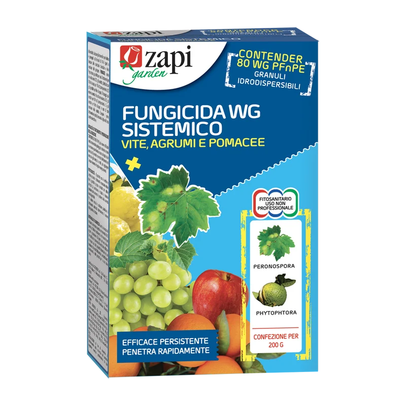 Fungicida sistemico per vite, agrumi e pomacee Zapi Fungicida Sistemico WG 200 g