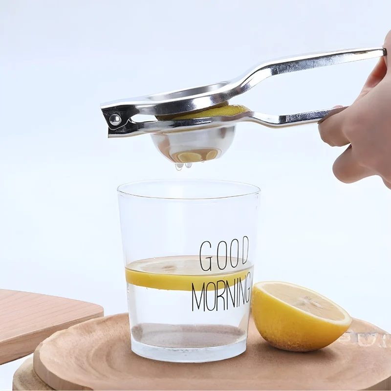 Handheld stainless steel lemon squeezer tool