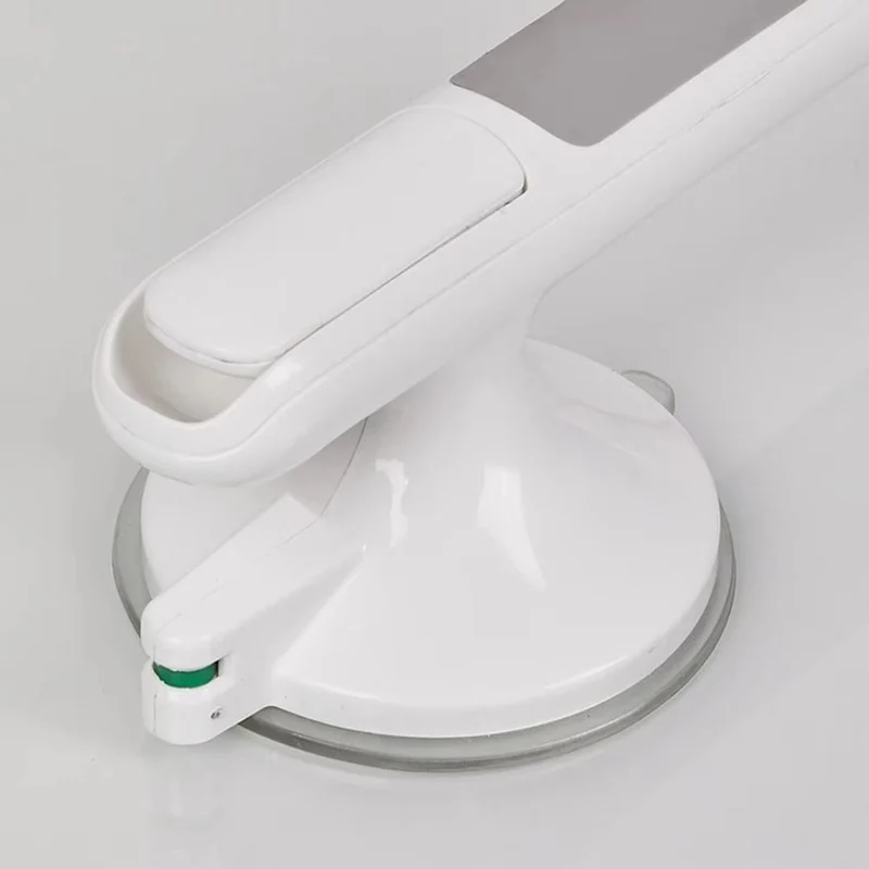 Shower handle safety grab bar for bathroom