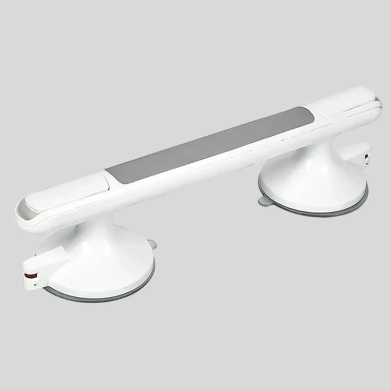 Shower handle safety grab bar for bathroom