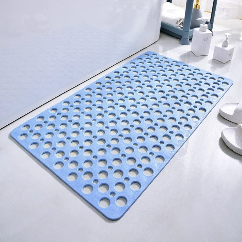 Non-slip shower mat with a safe surface