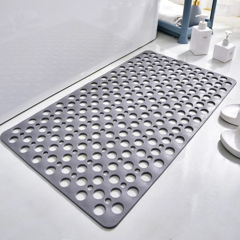 Non-slip shower mat with a safe surface