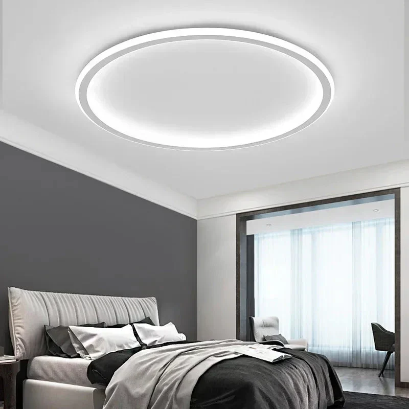 Round Scandinavian minimalist modern ceiling lamp