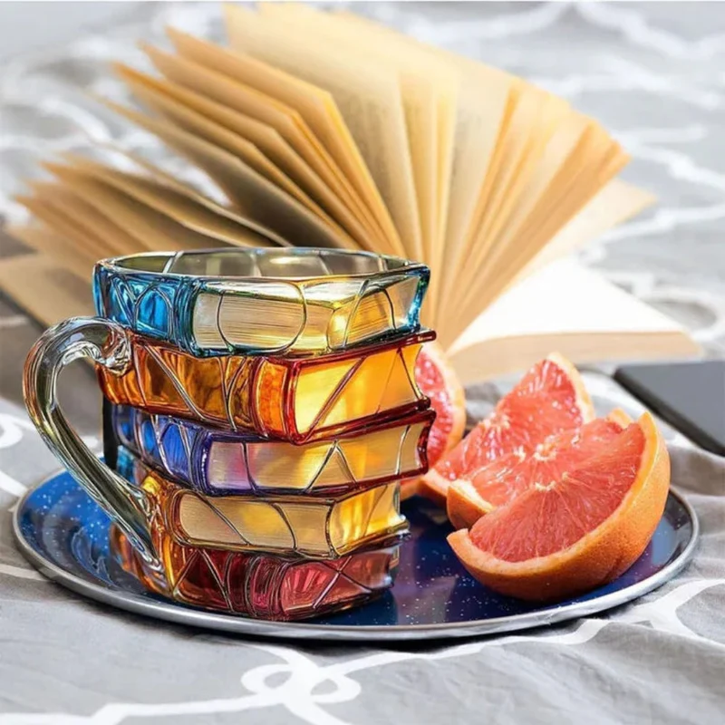Handmade 3D Book Style Mug 350 ml