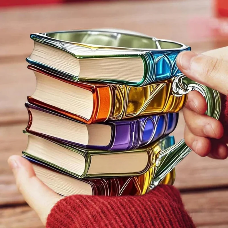 Handmade 3D Book Style Mug 350 ml