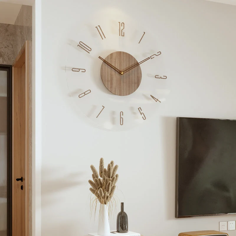 Nordic Style Wall Clock Minimalist Decoration