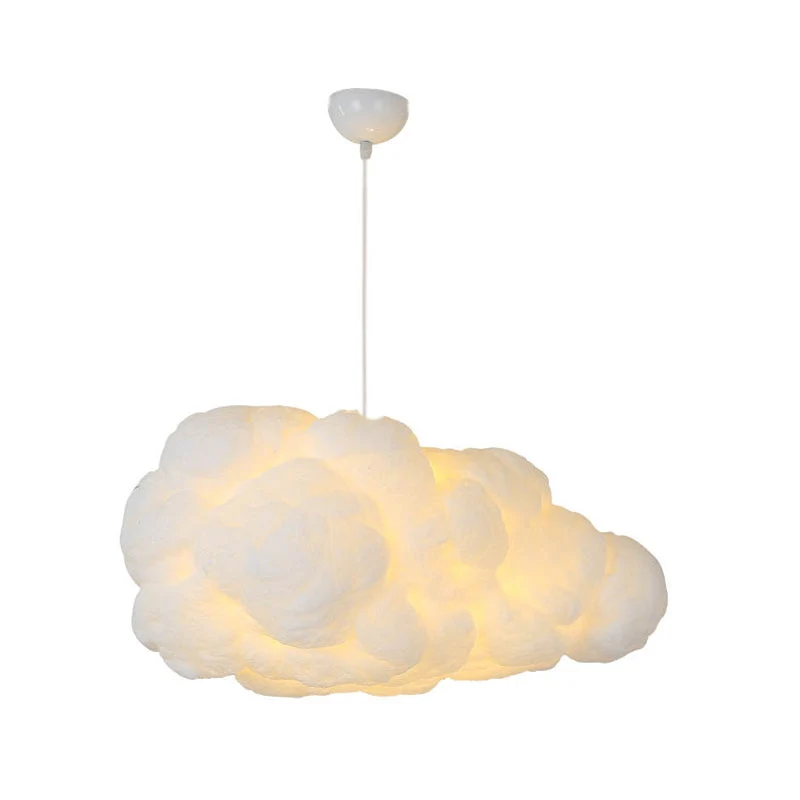 Adjustable ceiling lamp with two shades White modern fixture