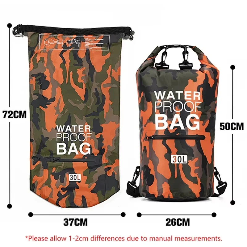 Waterdichte Dry Bag Rugzak – PVC Materiaal & Verstelbare Schouderriem