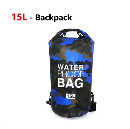 Waterdichte Dry Bag Rugzak – PVC Materiaal & Verstelbare Schouderriem