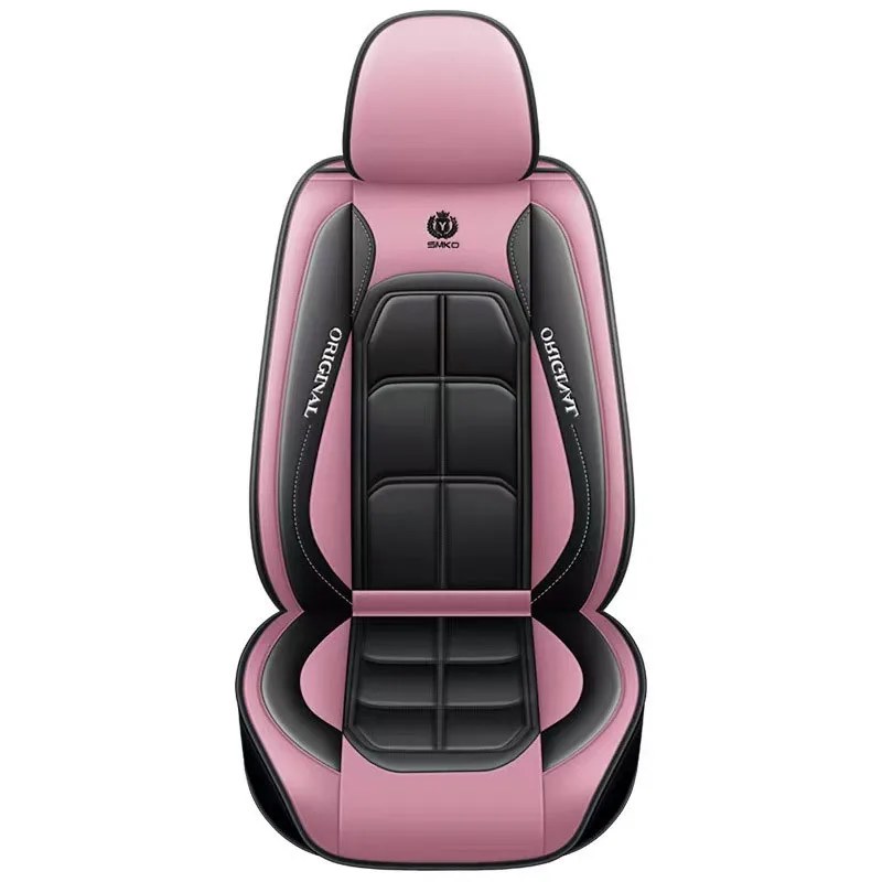Lederlook Autostoelhoes – Universele Stoelbescherming met Luxe Design