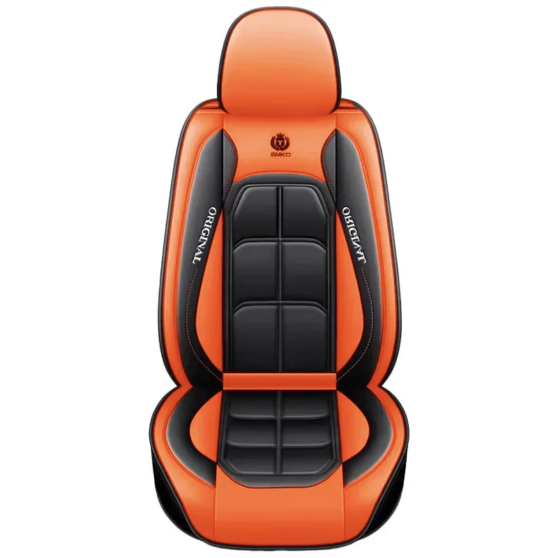 Lederlook Autostoelhoes – Universele Stoelbescherming met Luxe Design