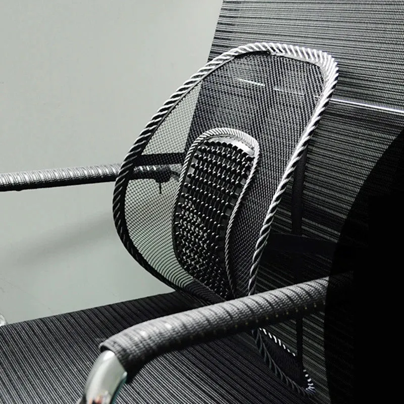 Ergonomisch Rugkussen Auto – Ademend Mesh, Lendensteun & Flexibele Pasvorm