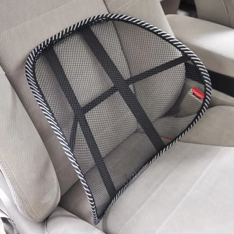 Ergonomisch Rugkussen Auto – Ademend Mesh, Lendensteun & Flexibele Pasvorm