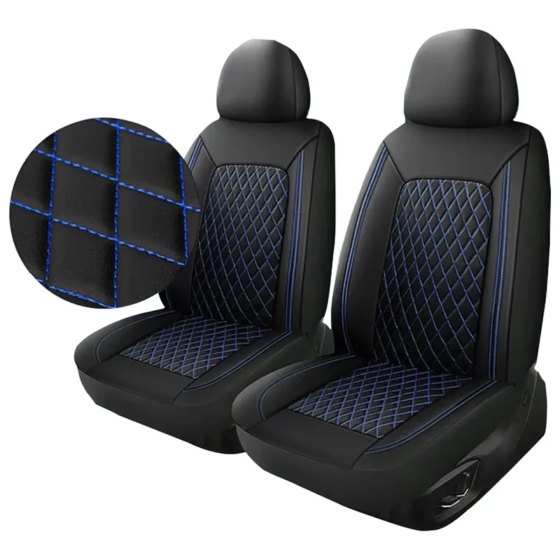 Autostoelhoezen Set 9-Delig – Gewatteerd PU-Leer Universeel