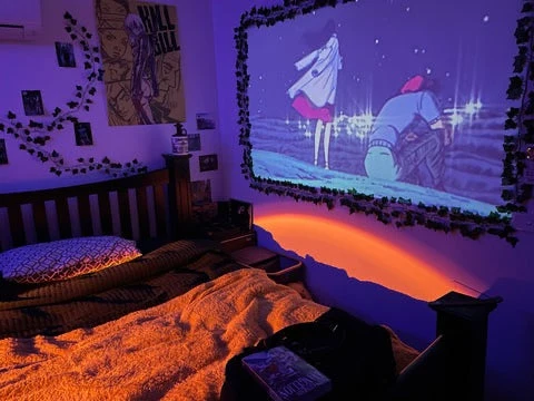Mini Beamer – Compact Design, HD-weergave & HDMI/USB Aansluiting voor Thuis