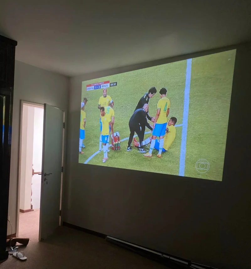 Mini Beamer – Compact Design, HD-weergave & HDMI/USB Aansluiting voor Thuis