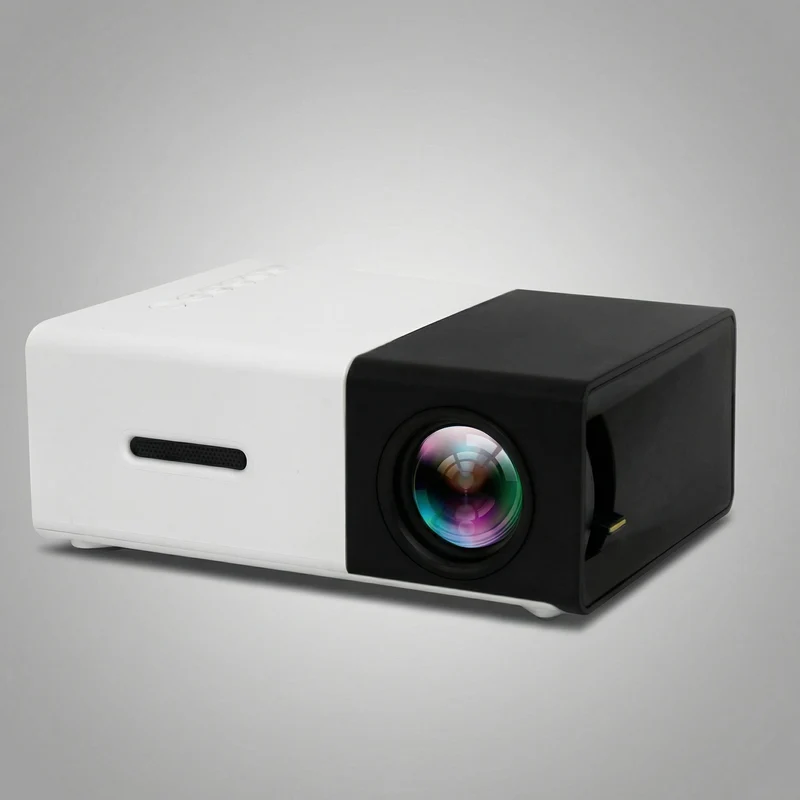 Mini Beamer – Compact Design, HD-weergave & HDMI/USB Aansluiting voor Thuis
