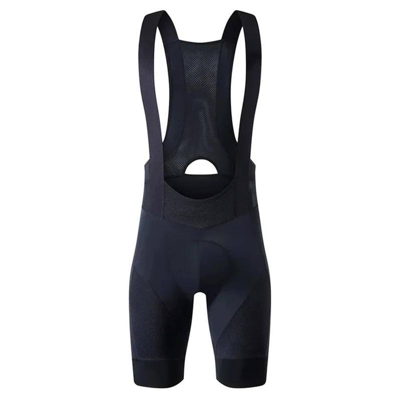 Heren Fietsbroek met Bretels – Ademend Lycra & Mesh Rugpaneel