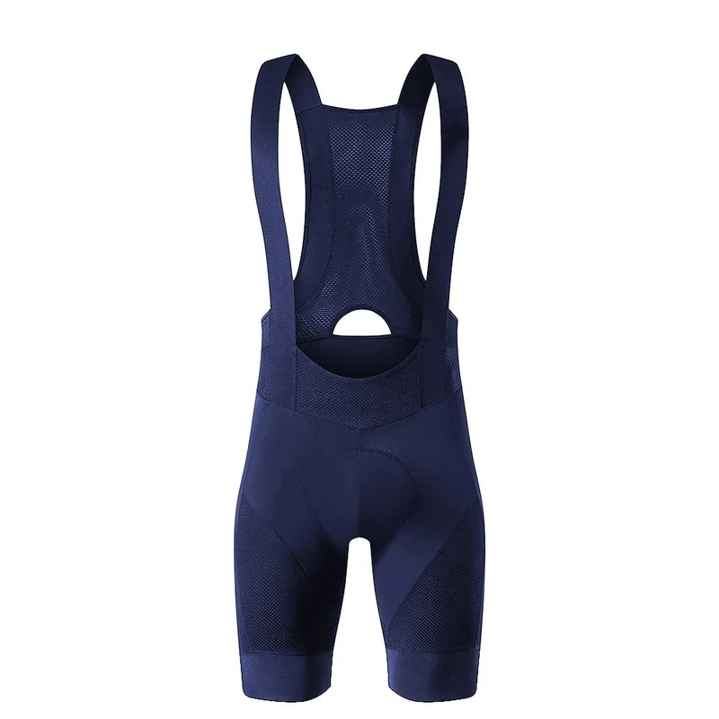 Heren Fietsbroek met Bretels – Ademend Lycra & Mesh Rugpaneel