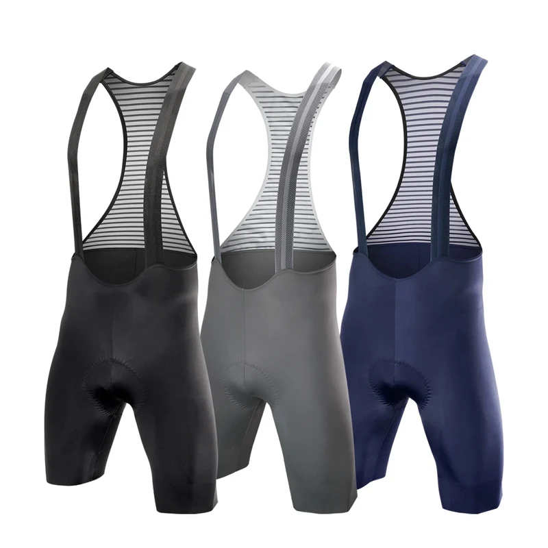Heren Fietsbroek met Bretels – Naadloos & Ademend met Elastische Pasvorm