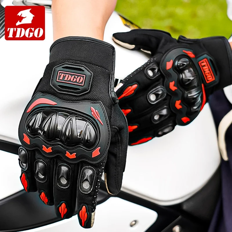 Motorhandschoenen Heren – Ademend & Lange Vingers met Grip