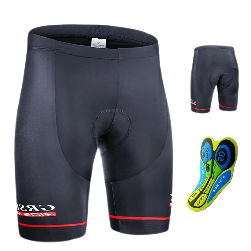 Fietsbroek Heren – 5D Gel Zitkussen & Reflecterende Details